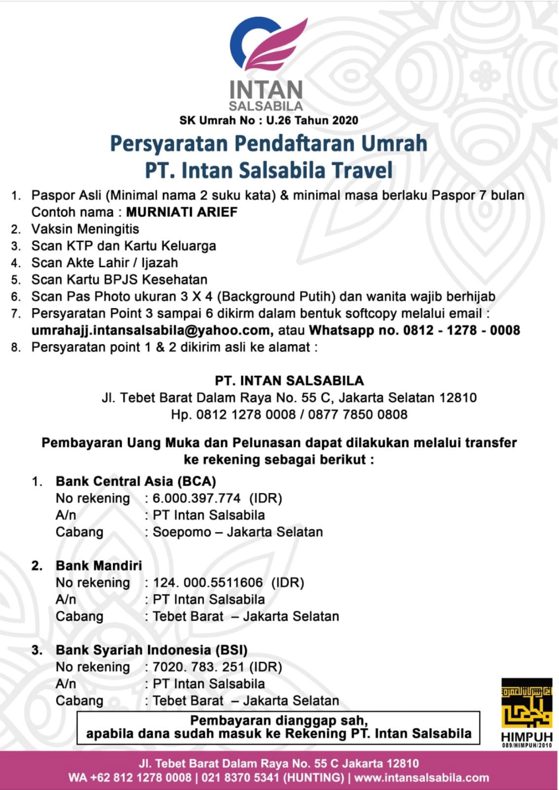Umrah Package